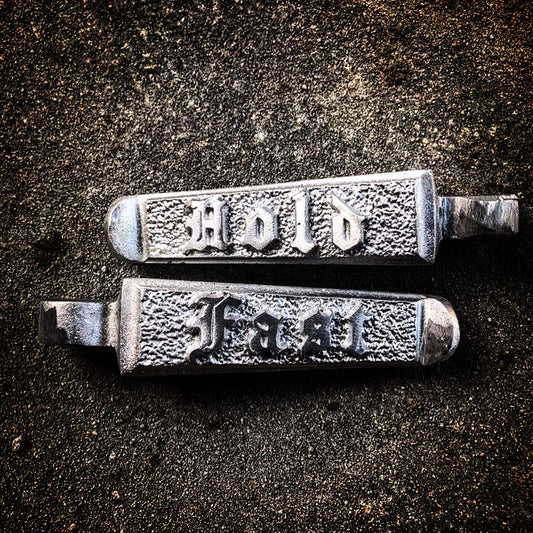 HoldFast Engraved Chopper Foot Pegs