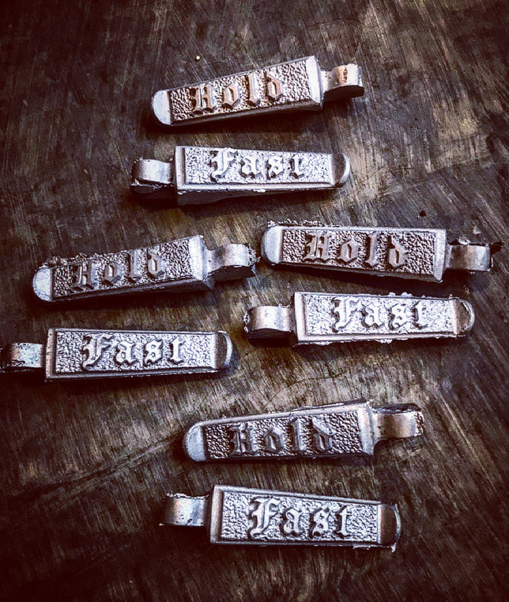 HoldFast Engraved Chopper Foot Pegs