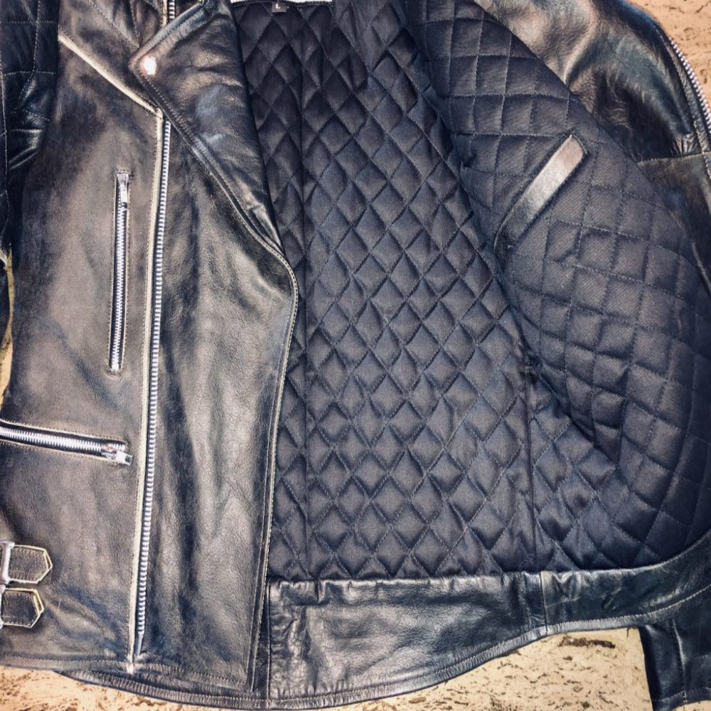 Hold Fast-Vintage Leather "Hollister" Jacket