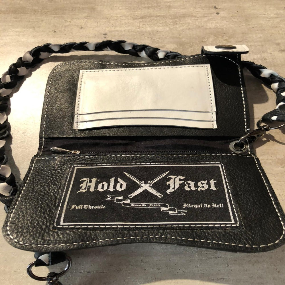 Prison Gear-Hold Fast-Leather Wallet